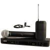 Shure BLX1288/CVL Wireless mikrofon bezprzewodowy podwjny, krawatowy (lavalier) CVL i dorczny PG58