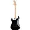 Fender Deluxe Stratocaster gitara elektryczna RW Black, podstrunnica palisandrowa - POEKSPOZYCYJNA