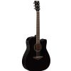 Yamaha FGX 800 C BL gitara elektroakustyczna, solid top, cutaway, czarna