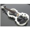 Dimavery E-Violin White-  skrzypce elektryczne komplet, kolor biay