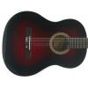 Martinez MTC 080 Pack Red gitara klasyczna + pokrowiec
