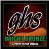 GHS Bright Bronze struny do gitary akustycznej 12-str. 80/20 Bronze, Light, .011-.048