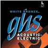 GHS White Bronze struny do gitary elektroakustycznej, Alloy 52, Standard Light, .012-.054