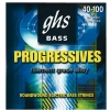 GHS Progressives struny do gitary basowej, 4-str. Light, .040-.100