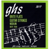 GHS Brite Flats struny do gitary elektrycznej, Medium, .011-.050