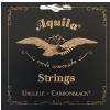Aquila Carbonblack struny do ukulele GCEA Soprano, low-G