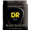 DR K3 BLACK BEAUTIES - struny do gitary basowej, 4-String, Coated, Light, .040-.100