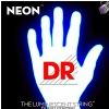 DR NEON Hi-Def White - struny do gitary basowej, 6-String, Medium, .030-.125