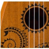 Luna Mahogany Tattoo Soprano Pineaple ukulele sopranowe