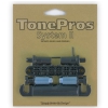 TonePros LPM02-B - Bridge and Tailpiece Set, mostek do gitary, czarny