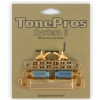 TonePros LPS02-G - Bridge and Tailpiece Set, mostek do gitary, zoty