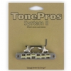 TonePros TP6G-N - Tune-o-matic Bridge, G-Formula Saddles, mostek do gitary, niklowany