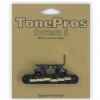 TonePros TP6G-B - Tune-o-matic Bridge, G-Formula Saddles, mostek do gitary, czarny