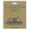 TonePros TP6R-N - Tune-o-matic Bridge, Roller Saddles, mostek do gitary, niklowany