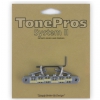 TonePros AVR2G-C - Tune-o-matic Bridge, G Formula Saddles, mostek do gitary, chromowany