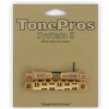 TonePros TPFPG-G - Tune-o-matic Bridge, G Formula Saddles, mostek do gitary, zoty