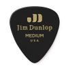 Dunlop Genuine Celluloid Classic Picks, Player′s Pack, zestaw kostek gitarowych, black, medium