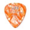 Dunlop Genuine Celluloid Classic Picks, Player′s Pack, zestaw kostek gitarowych, perloid orange, medium