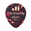 Dunlop Genuine Celluloid Teardrop Picks, Refill Pack, zestaw kostek gitarowych, shell, heavy