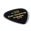 Dunlop Genuine Celluloid Classic Picks, Player′s Pack, zestaw kostek gitarowych, black, extra heavy