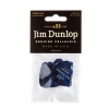 Dunlop Genuine Celluloid Classic Picks, Player′s Pack, zestaw kostek gitarowych, perloid blue, medium