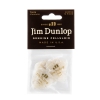 Dunlop Genuine Celluloid Classic Picks, Player′s Pack, zestaw kostek gitarowych, perloid white,thin