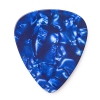 Dunlop Genuine Celluloid Classic Picks, Player′s Pack, zestaw kostek gitarowych, perloid blue, thin