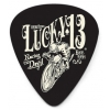 Dunlop Lucky 13 Series III Picks, Refill Pack, zestaw kostek gitarowych VintageSpeed, black, 0.73 mm
