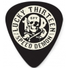 Dunlop Lucky 13 Series III Picks, Refill Pack, zestaw kostek gitarowych Speed Demon, black, 1.00 mm