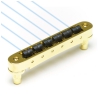 Graphtech Ghost PN-8843-G0 - Loaded ResoMax NV2 Tune-O-Matic Bridge, 4 mm - Gold mostek do gitary
