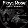 Floyd Rose FRX mostek tremolo do gitary, Antique Silver