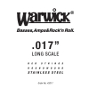 Warwick 42017 RED.017, Stainless Steel, struna pojedyncza do gitary basowej