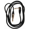RockCable kabel instrumentalny - angled TS (6.3 mm / 1/4), black - 3 m / 9.8 ft.