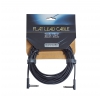 RockBoard Flat kabel instrumentalny , Black, 600 cm, angled/angled