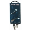 RockCable przewd mikrofonowy  - XLR (male) / XLR (female) - 0.5 m / 1.6 ft.