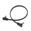 RockBoard Flat Power Cable - Black 30 cm / 11.81  angled/angled
