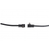 RockBoard Flat Power Cable - Black 15 cm / 5.9 angled/angled