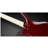RockBass Corvette Basic 4-String, Burgundy Red Transparent Satin, Fretted gitara basowa