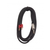 RockCable przewd gonikowy - Banana Plug (4 mm) / straight TS Plug (6.3 mm) - 5 m / 16.4 ft.