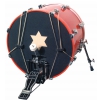 RockBag Drum Accessory - Silent Impact Bass Drum Front Skin Practice Pad, 55,5 cm / 22 in