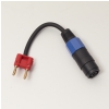 RockCable przewd gonikowy - SpeakON (2-pin) to Banana Plug (4 mm) - 20 cm / 7 7/8