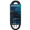 RockCable przewd gonikowy - straight TS Plug (6.3 mm / 1/4) - 1.5 m / 4.9 ft.