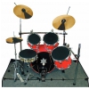 RockBag Drum Accessory - Silent Impact Starter I Practice Pad Set