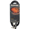 RockCable kabel instrumentalny - angled TS (6.3 mm / 1/4), black - 3 m / 9.8 ft.