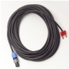 RockCable przewd gonikowy - SpeakON (2-pin) to Banana Plug (4 mm) - 15 m / 49.2 ft