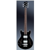 RockBass Star Bass Maple 5-str. Solid Black High Polish, Fretted - Long Scale - Lefthand gitara basowa