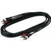 RockCable Patch Cable - 2 x RCA to 2 x RCA - 3 m / 9.8 ft.s