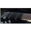 RockBass Corvette Basic 5-str. Solid Black High Polish, Fretted - Medium Scale gitara basowa