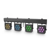 Cameo Multi PAR 2 SET - Zestaw owietleniowy Tri Colour LED 28 x 3 W z walizk transportow, poczwrnym pedaem i statywem