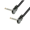Adam Hall Cables K 4 IRR 0300 FL - Kabel instrumentalny z bardzo paskimi wtyczkami ktowymi jack mono 6,35 mm, 3 m
